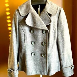 Banana Republic wool coat - grey